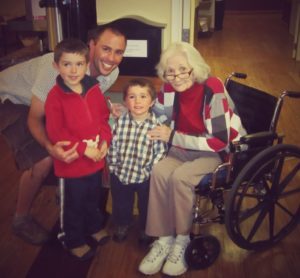 Spend more time with family and volunteer in the community